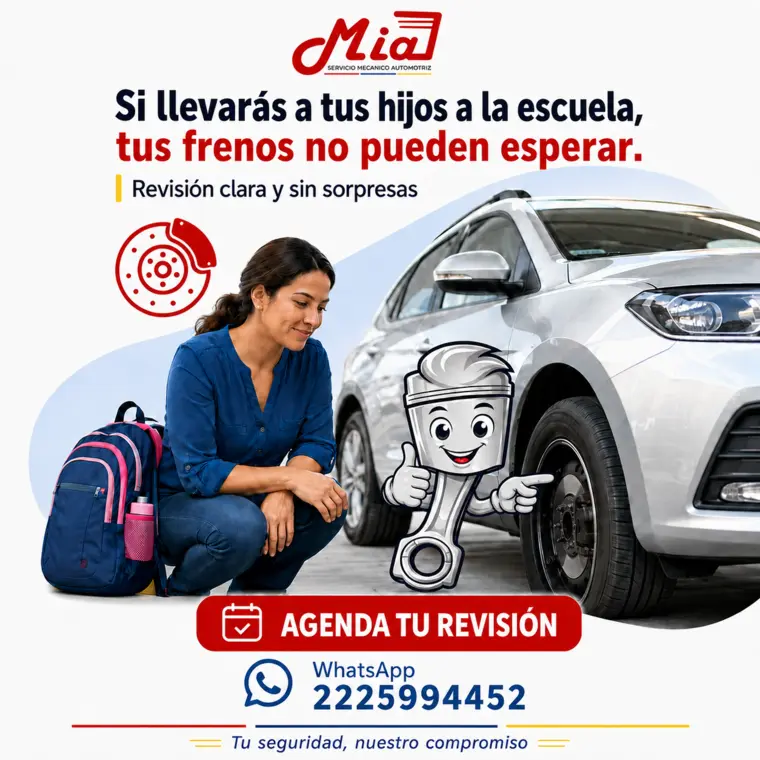 Consejo sobre inspección de frenos